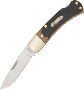 Schrade Old Timer Bearhead Lockback Sawcut Delrin Folding Knife 3OT