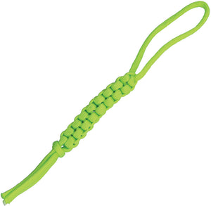 Schrade Knife Lanyard Bright Green Paracord 4.5"