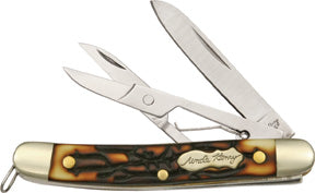 Schrade Uncle Henry Gambler Folding Pocket Knife 707uh