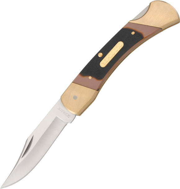 Schrade Old Timer Cave Bear Lockback Delrin Folding Knife 7OT
