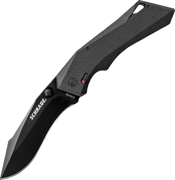 Schrade Shiznit M. A. G. I. C A/O Linerlock Black Folding Knife A13B