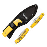 Schrade Scrimshaw 4 piece Knife & Keychain Gift Set 1085951