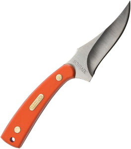 Schrade Old Timer Sharpfinger Fixed Blade Hunting Knife Orange 1100104