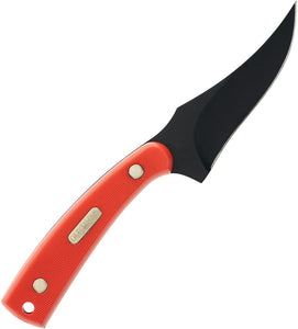 Schrade Sharpfinger 7" Orange Fixed Blade Knife + Sheath 1158660