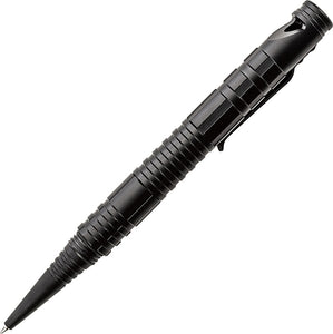 Schrade Survival Black 6061 T6 Aluminum Tactical Pen pen4bk
