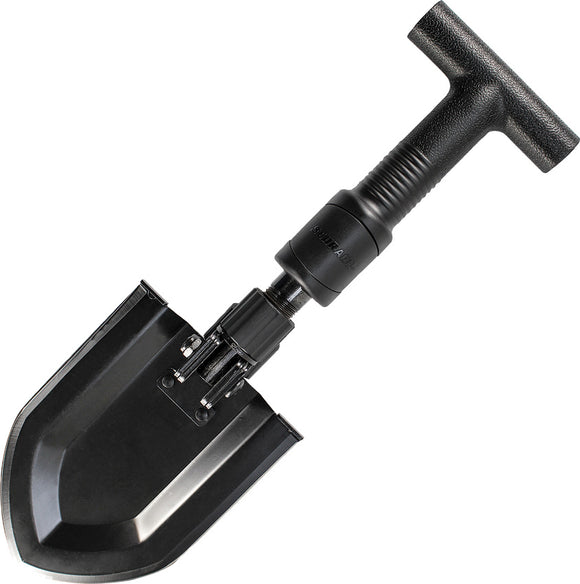 Schrade Folding Shovel Black 1055 Carbon Steel 10 7/8