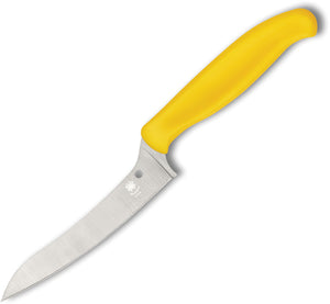 Spyderco Z-Cut Yellow Kitchen CTS-BD1N Fixed Blade Knife Made In The USA K14PYL