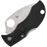 Spyderco Black Manbug VG-10 Folding Knife mbkwp