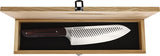 Serene Kitchen Co. Chef's Black & Red G10 MagnaCut Cleaver Fixed Blade Knife 001