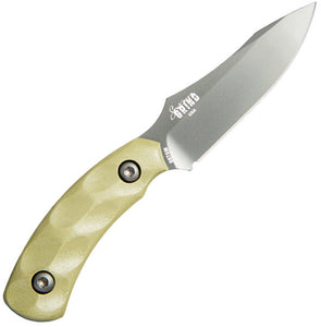 Southern Grind OD Green Jackal Pup Gunmetal Fixed Blade Knife w/ Sheath 20231