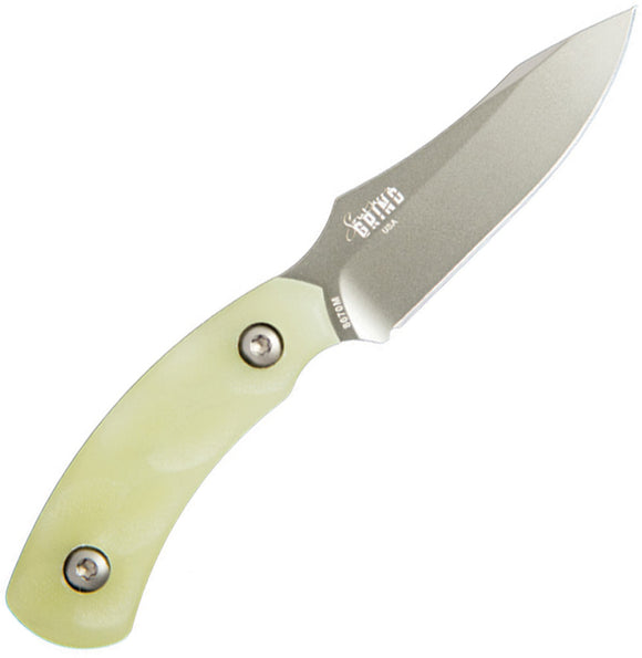 Southern Grind Jade Green Jackal Pup Gunmetal Fixed Blade Knife w/ Sheath 20262