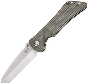 Southern Grind Bad Monkey Linerlock OD Green Folding Tanto Pocket Knife 20403