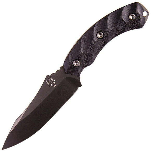 Southern Grind Black Jackal Fixed Blade Knife w/ Kydex Sheath 20526