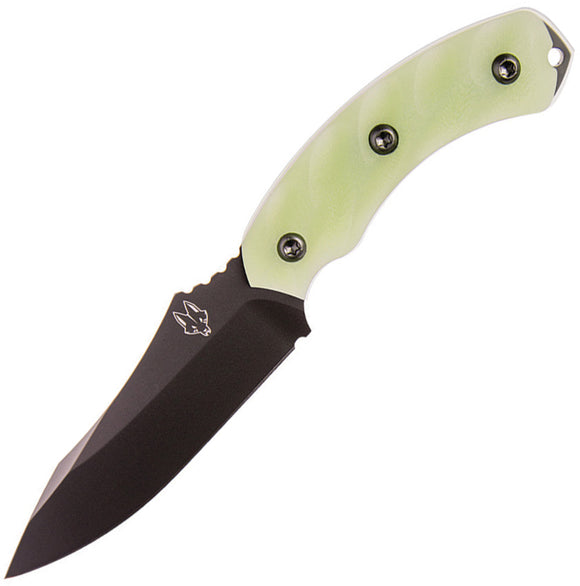 Southern Grind Jade Green Jackal Gunmetal Fixed Blade Knife w/ Sheath 20670
