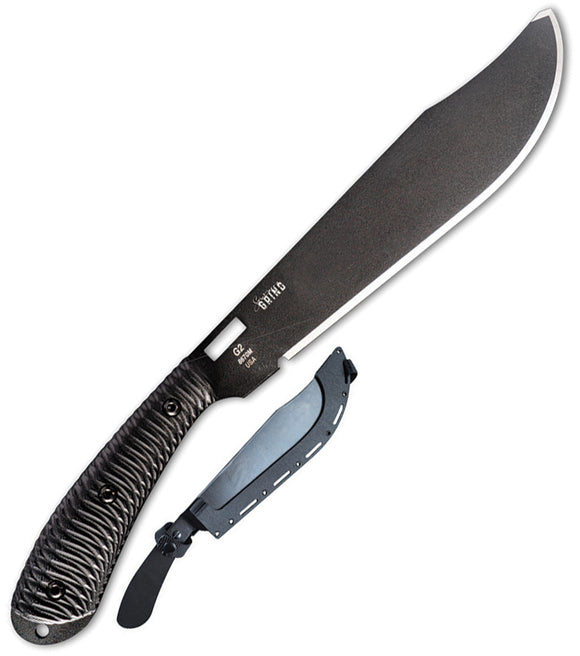 Southern Grind Grandaddy G2 Black Fixed Blade Knife w/ Kydex Sheath 20762