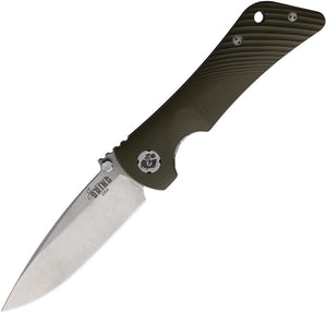 Southern Grind Spider Monkey Linerlock OD Green G10 Folding MagnaCut Knife 22273