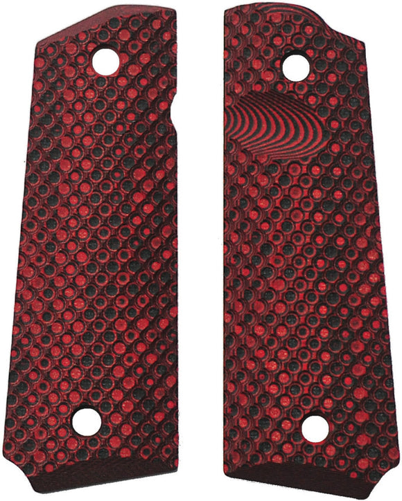 Savage Grips 1911 Grips Red/Black 8002RD