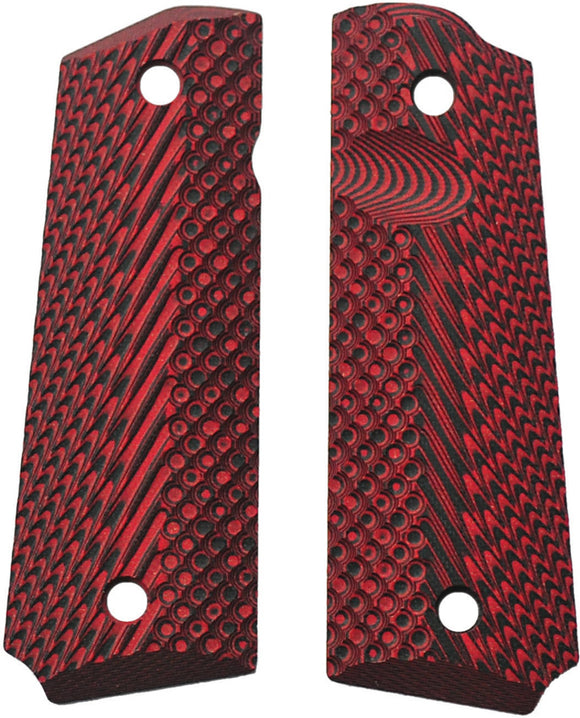Savage Grips 1911 Grips Red/Black 8003RD