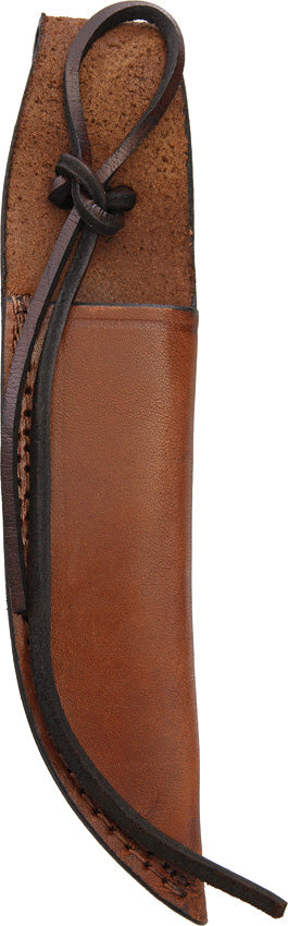 Brown Leather Sheath For Straight Fixed Blade Knife Up To 6