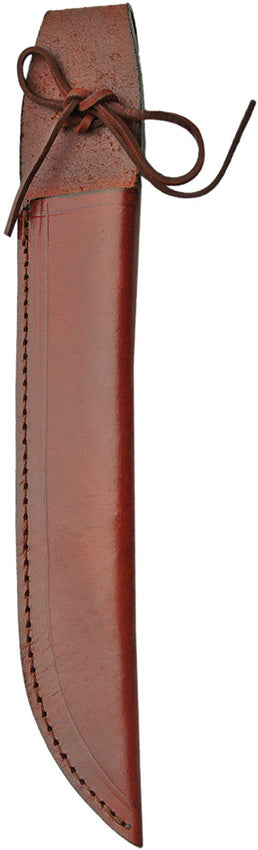 Brown Leather Sheath For Straight Fixed Blade Knife Up To 10