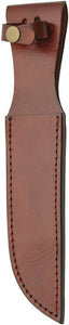 Sheaths Leather Sheath Brown Fits Up To 7" Fixed Blade knife 1163