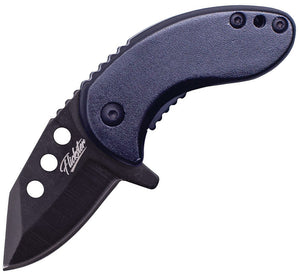 Shadow Cutlery Flickster Linerlock A/O Black Assisted Folding Knife 2010bk