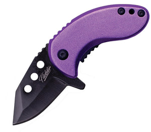 Shadow Cutlery Flickster Linerlock A/O Purple Assisted Folding Knife 2010pr