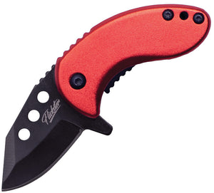 Shadow Cutlery Flickster Linerlock A/O Red Assisted Folding Knife 2010rd