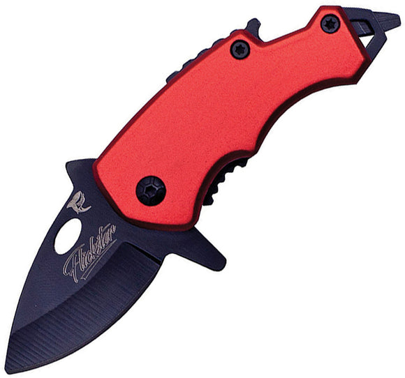 Shadow Cutlery Lil Sharky Framelock A/O Red Assisted Folding Knife 2020rd