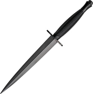 J. Adams Sheffield England 12" Black Commando Dagger Knife 006