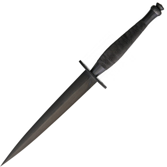 J. Adams Sheffield England Commando Dagger Black Stainless Fixed Knife SHE026
