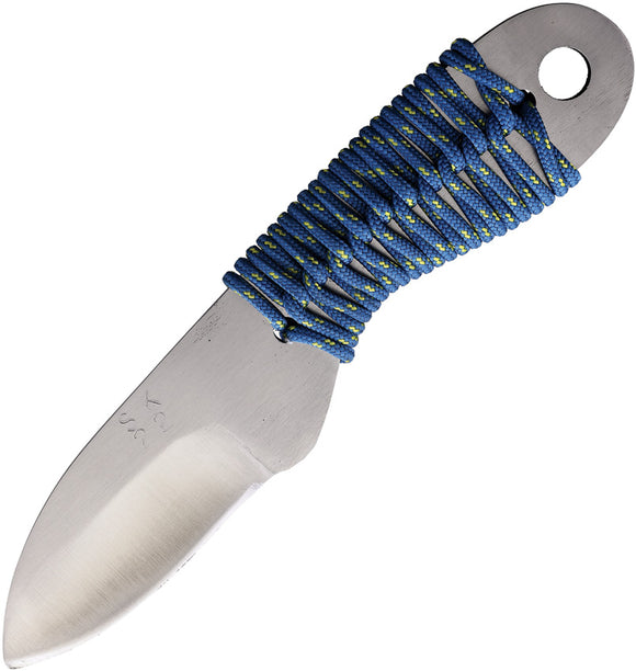 Shed Knives 2022 Spearpoint Cord Wrapped 420 Carbon Steel Fixed Blade Knife 003