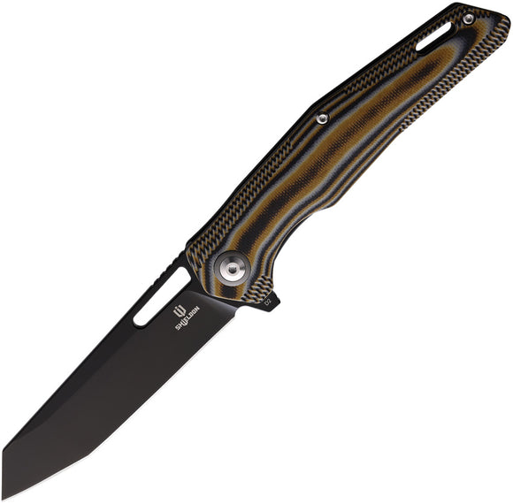 Shieldon Boa Linerlock Multi-Colored G10 Folding D2 Steel Pocket Knife 9043G1