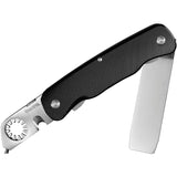 Sharpal Broadhead Black Folding Linerlock Stone Knife Sharpener HP179N