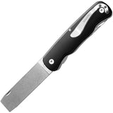 Sharpal Broadhead Black Folding Linerlock Stone Knife Sharpener HP179N