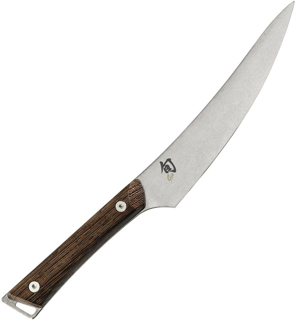 Shun Kanso Boning & Fillet Brown Wenge Wood AUS-10A Kitchen Knife SWT0743