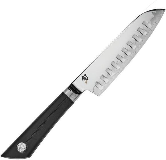 Shun Sora Santoku Black Smooth TPE VG-10 Stainless Kitchen Knife VB0740