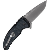 SIG Sauer X-1 Microflip Black Button Lock Folding Pocket Knife 16172