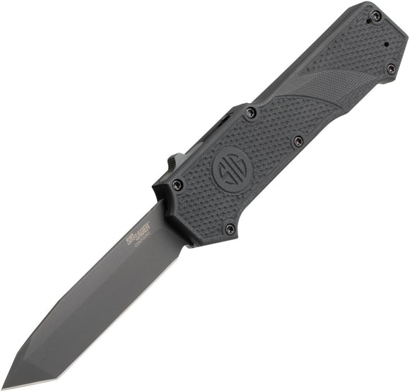 Sig Automatic Compound Knife OTF Black G10 CPM-S30V Stainless Tanto Blade 36022
