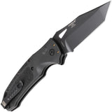 Sig Automatic K320A Nitron Knife Button Lock Black CPM-S30V Stainless Tanto Blade 36320