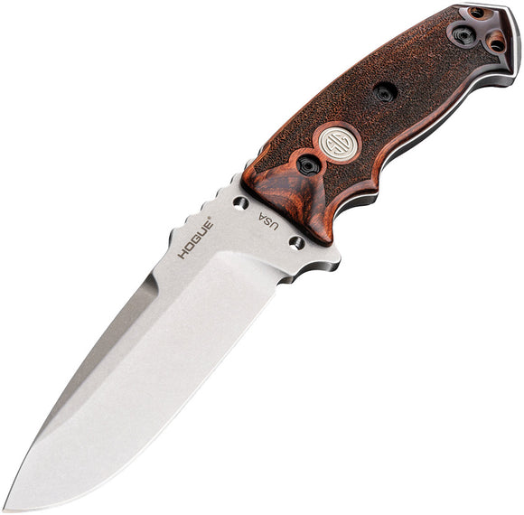 Sig EX-F01 Rosewood Handle Fixed Drop Point A2 Tool Steel Blade Knife 37175