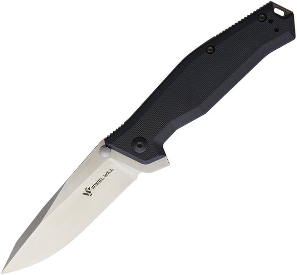 Steel Will Apostate 1150 Framelock Black Folding Knife 1150