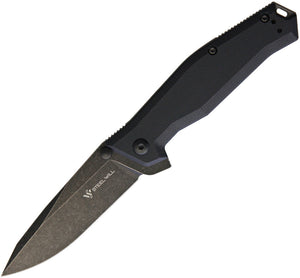 Steel Will Apostate 1159 Framelock Black Folding Knife 1159