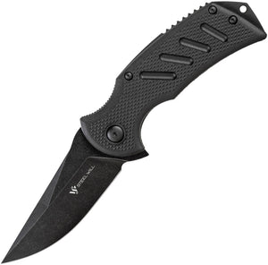 Steel Will F13-A3 Censor Linerlock Black Folding Knife f13a3b