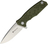 Steel Will Chatbot F14 Linerlock Green G10 Folding D2 Steel Pocket Knife F1402