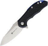 Steel Will Modus F25M-11 Linerlock Black FRN Folding D2 Steel Pocket Knife 25M11