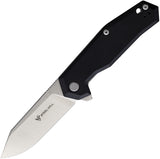 Steel Will Tenet 2 Linerlock Black G10 Folding D2 Steel Pocket Knife GF3101