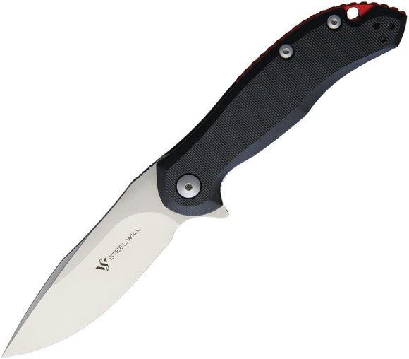 Steel Will Lanner G10  Linerlock Folding D2 Knife f35m01