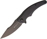 Steel Will Arcturus F55 Linerlock Black Folding Pocket Knife 55m03