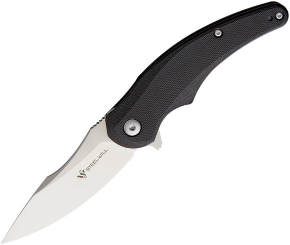 Steel Will Arcturus F55M Linerlock Black Folding Pocket Knife 55m01